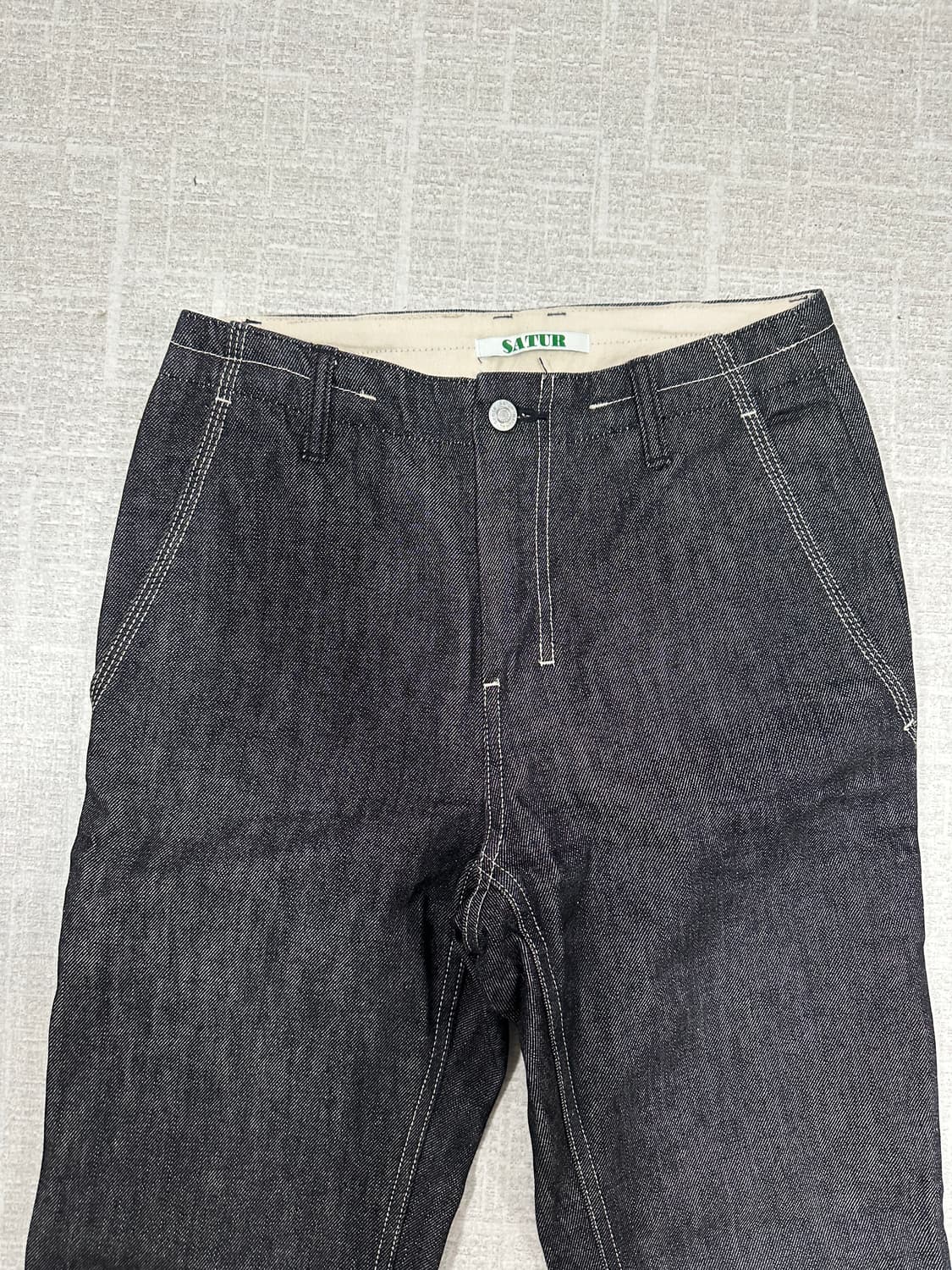 SATUR 흑청 팬츠  상품이미지4