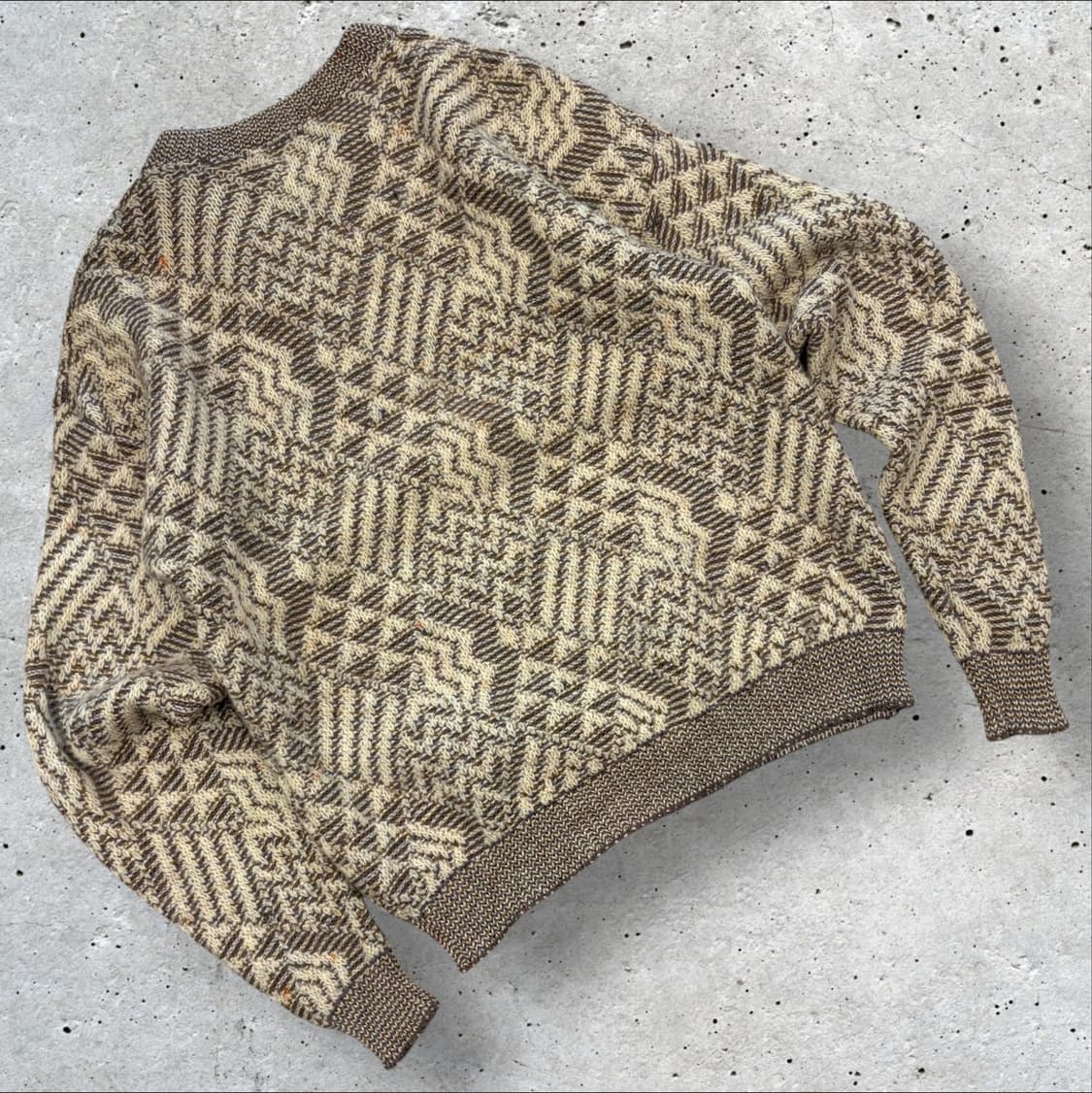 [XL] 70s 펜들턴 USA 패턴 니트 스웨터 C704 상품이미지2