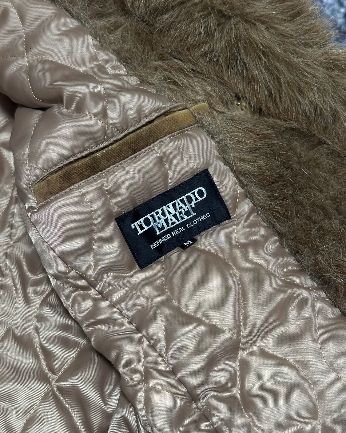 {Tornado Mart} 00s Faux Shearling Double 상품이미지8