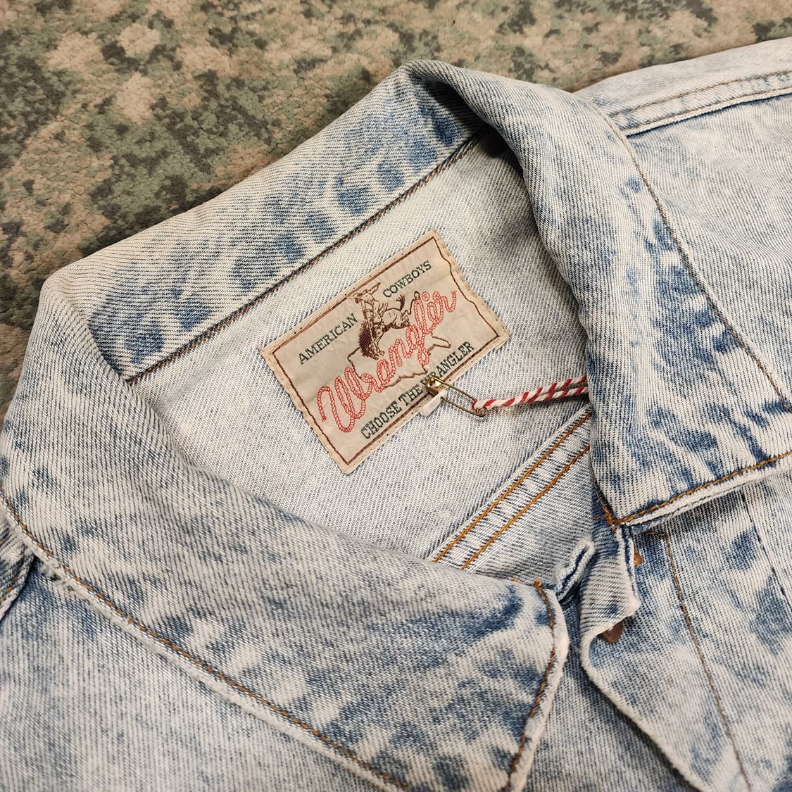 90s 오리지날 랭글러 데님자켓 상품이미지4