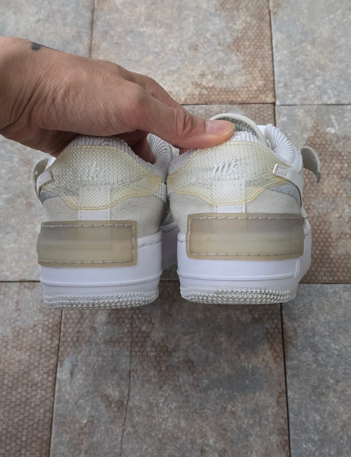 (245)나이키 에어포스 1 쉐도우 퓨어 플래티넘  상품이미지7