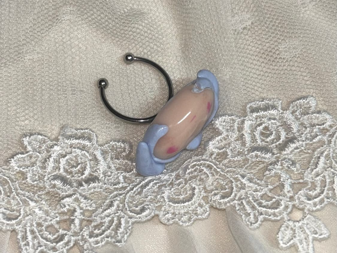 고생 작가님 미소녀 오타쿠 빈티지 반지 상품이미지3