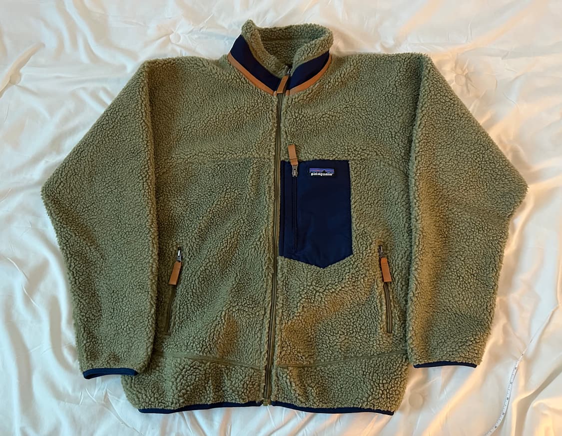 Patagonia파타고니아 클래식 레트로-X 플리스 자켓 세이지 그린 M 상품이미지1