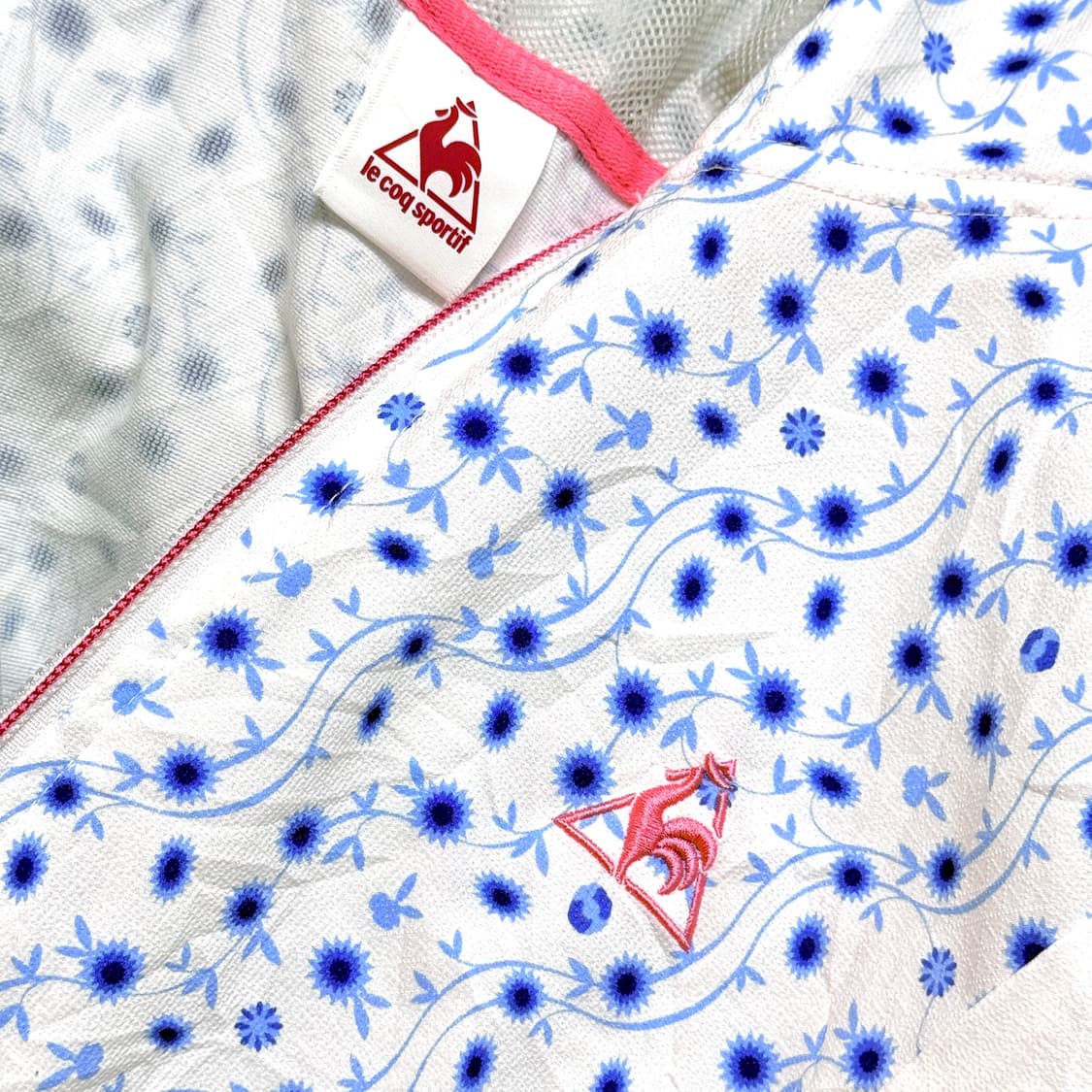 [Le Coq Sportif] 르꼬끄 플라워 그래픽 윈드브레이커 후드 집 상품이미지5