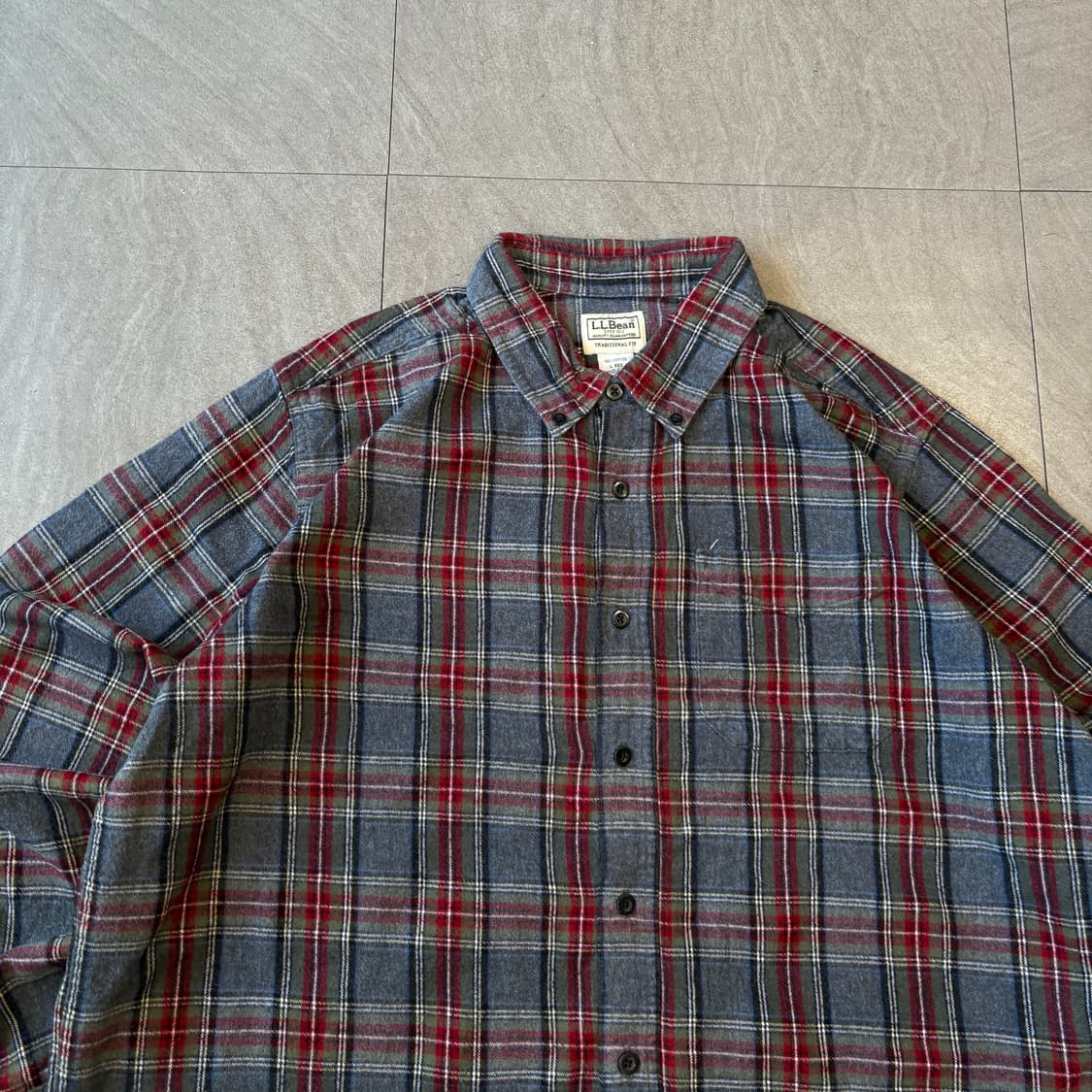 L.L.bean 정품 엘엘빈 플란넬 셔츠 상품이미지3
