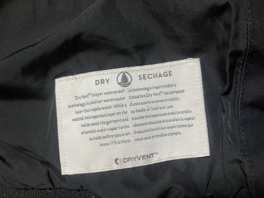 Timberland 팀버랜드 바람막이 아우터 자켓 M 블랙 상품이미지4