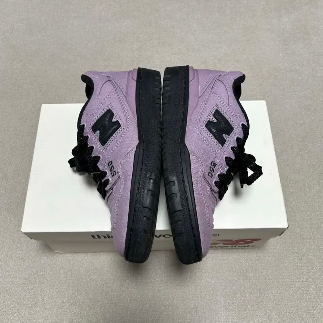 뉴발란스X디스이즈네버댓 550 라벤더 230 상품이미지4