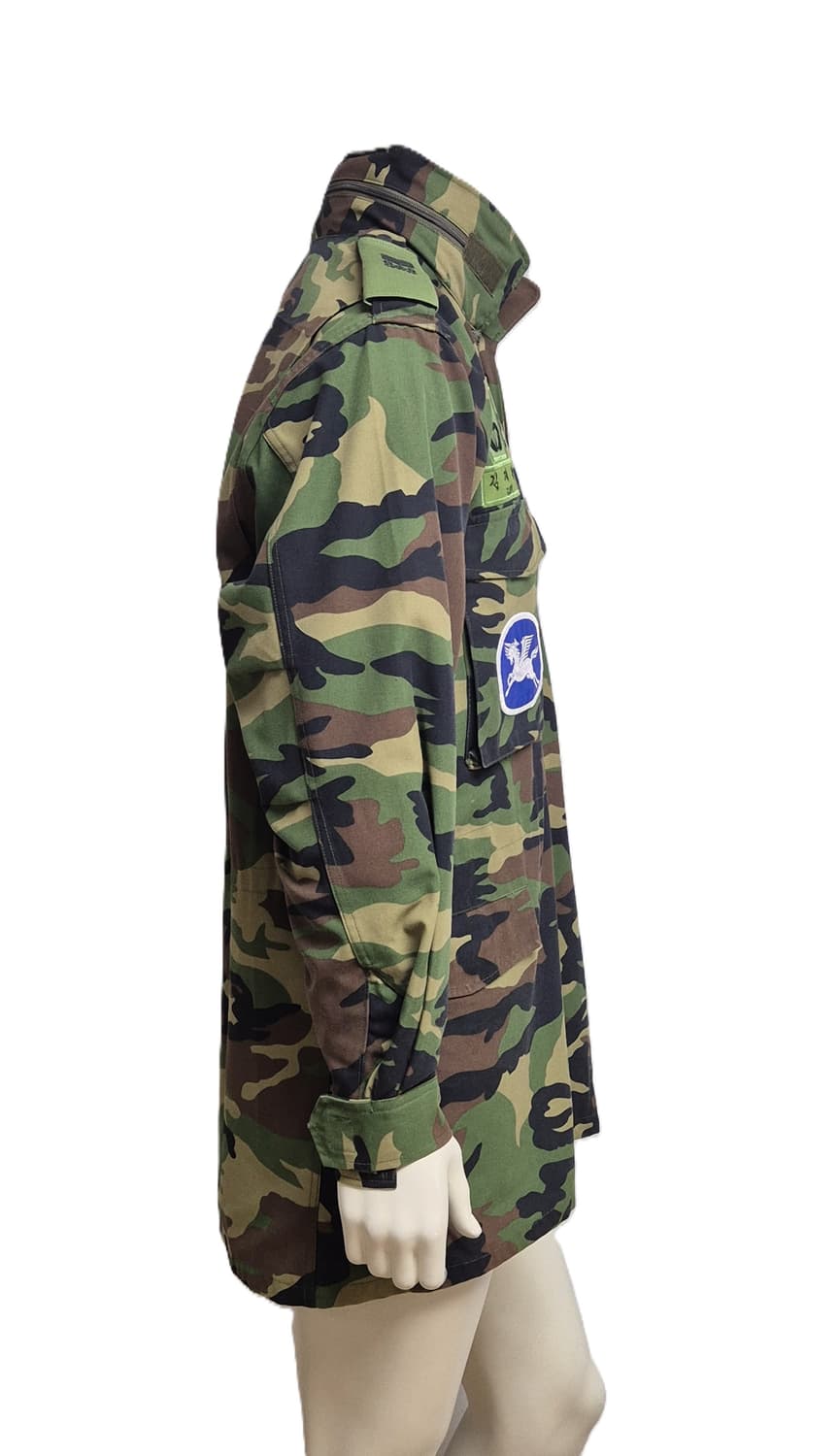 육군 구형 7공수특전여단 상사 중기형 야전상의 전투복 상의 자켓 (L) 상품이미지3