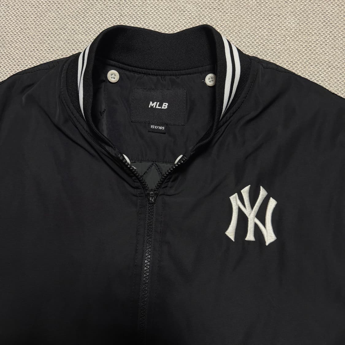 MLB 뉴욕 양키스 빅로고 바시티 자켓 상품이미지3