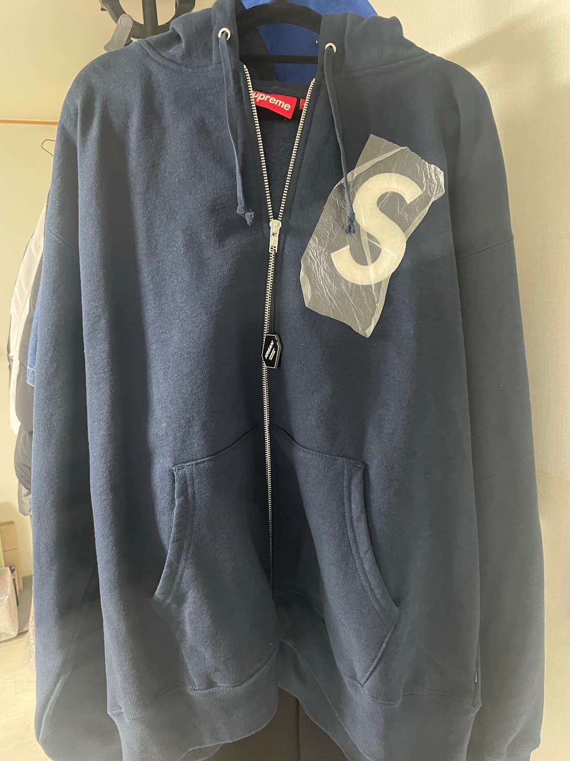 24fw 슈프림 s로고 후드집업 상품이미지2