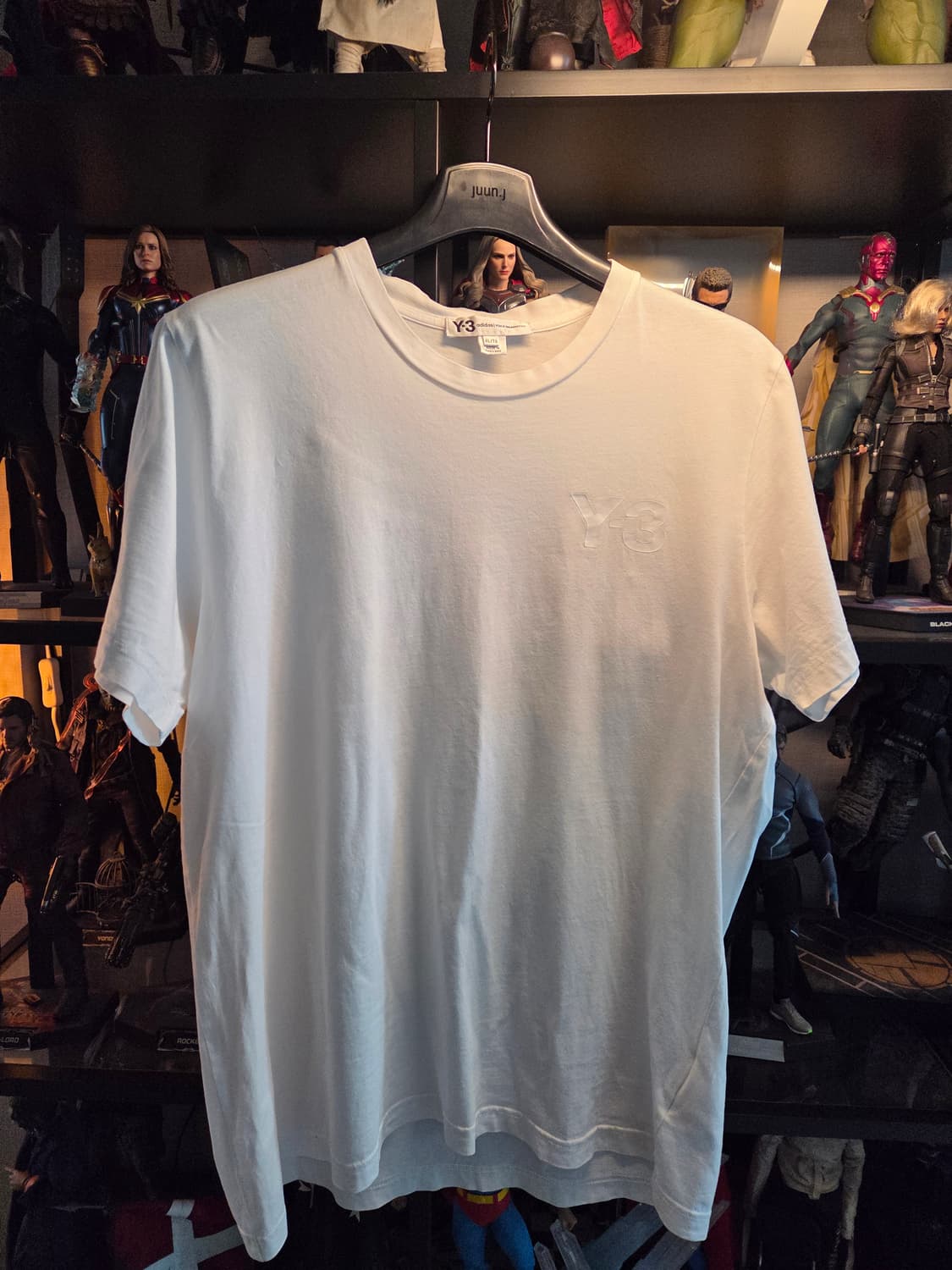 Y3  화이트 면 티셔츠 XL 상품이미지1