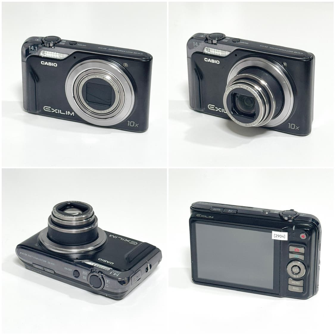 카시오 엑슬림 H15 블랙 빈티지디카 상품이미지3