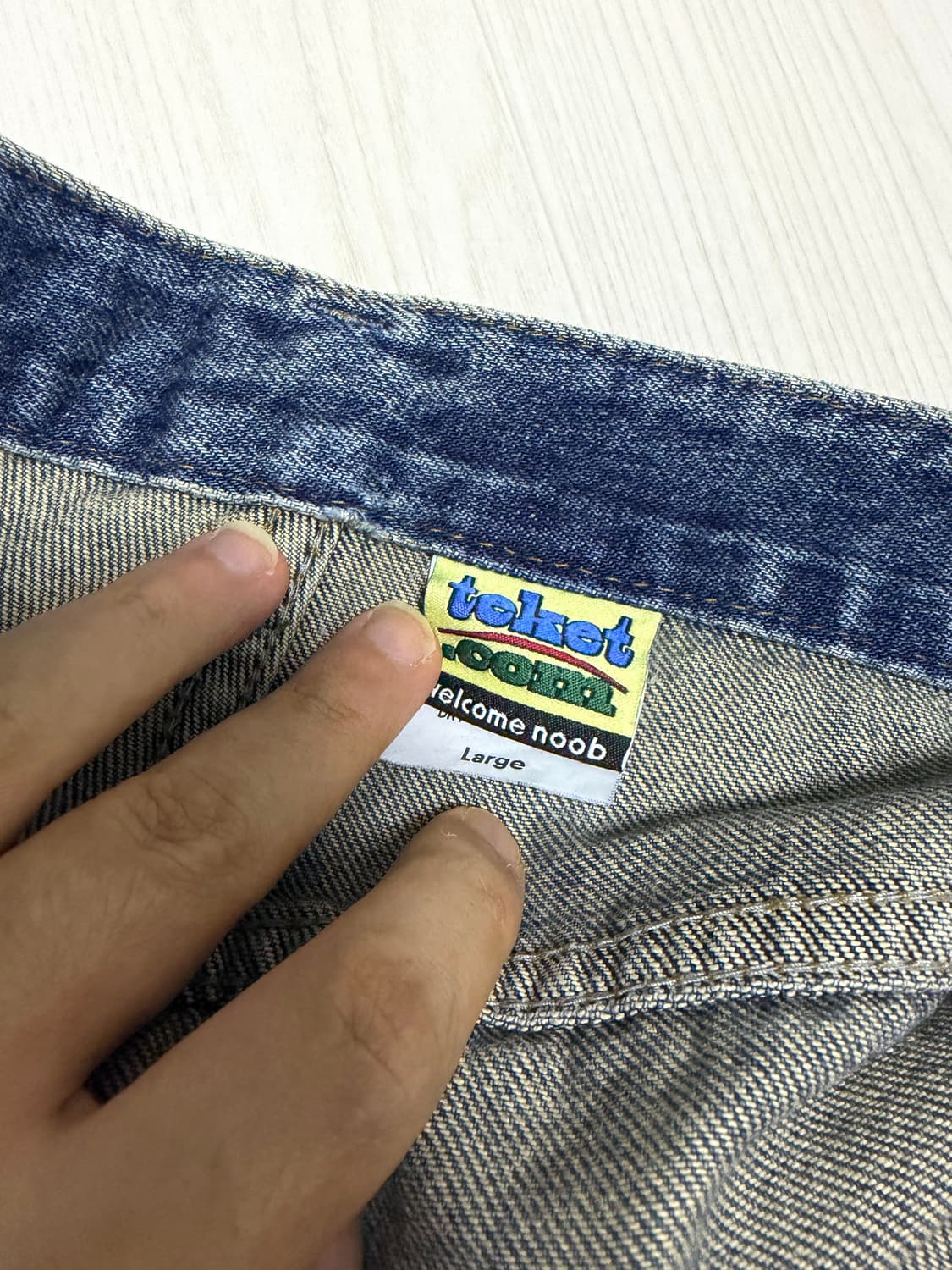 [L] 테켓 T Half Jeans 팝니다 상품이미지6