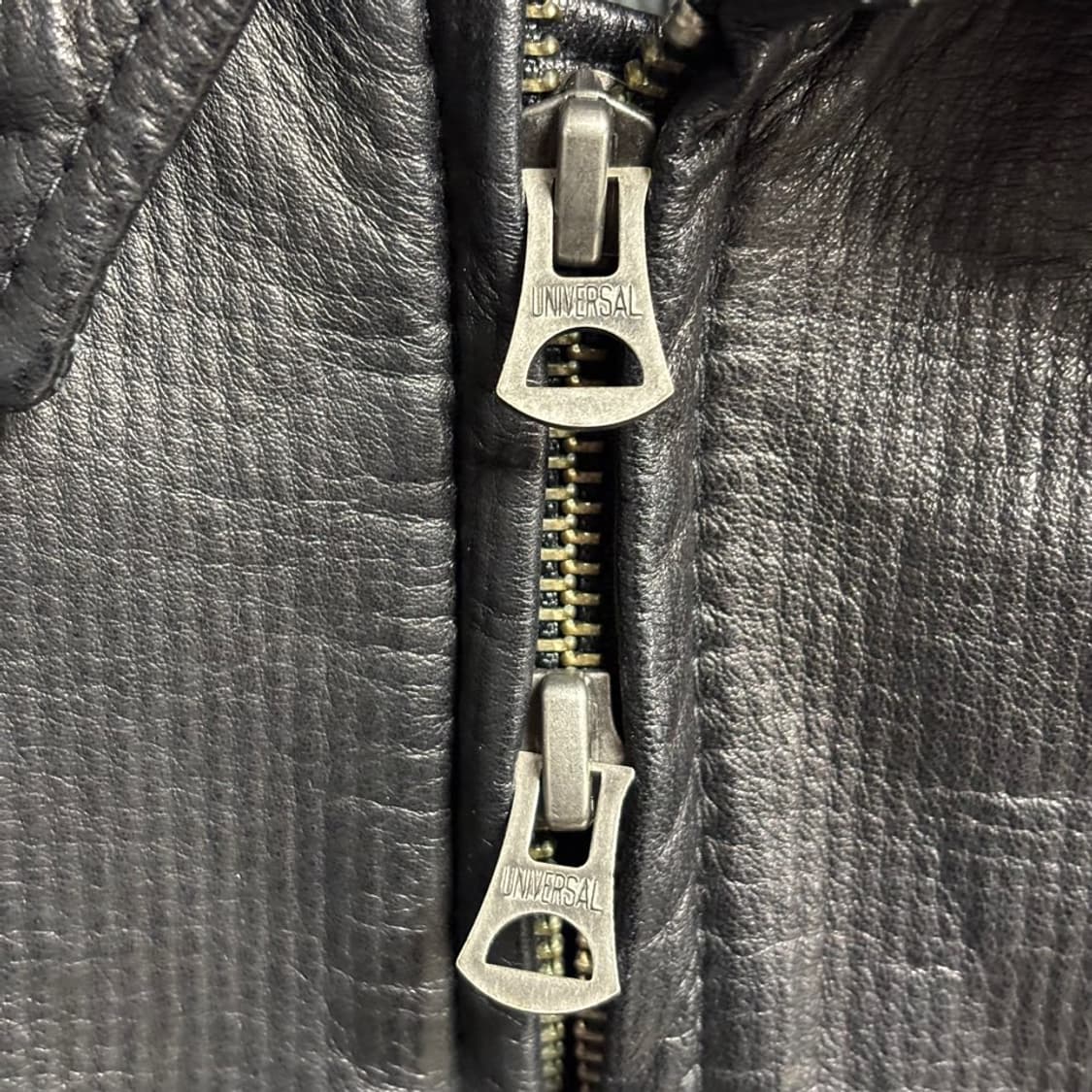 M) sage de cret 사쥬 드 크레 레더 자켓 상품이미지4