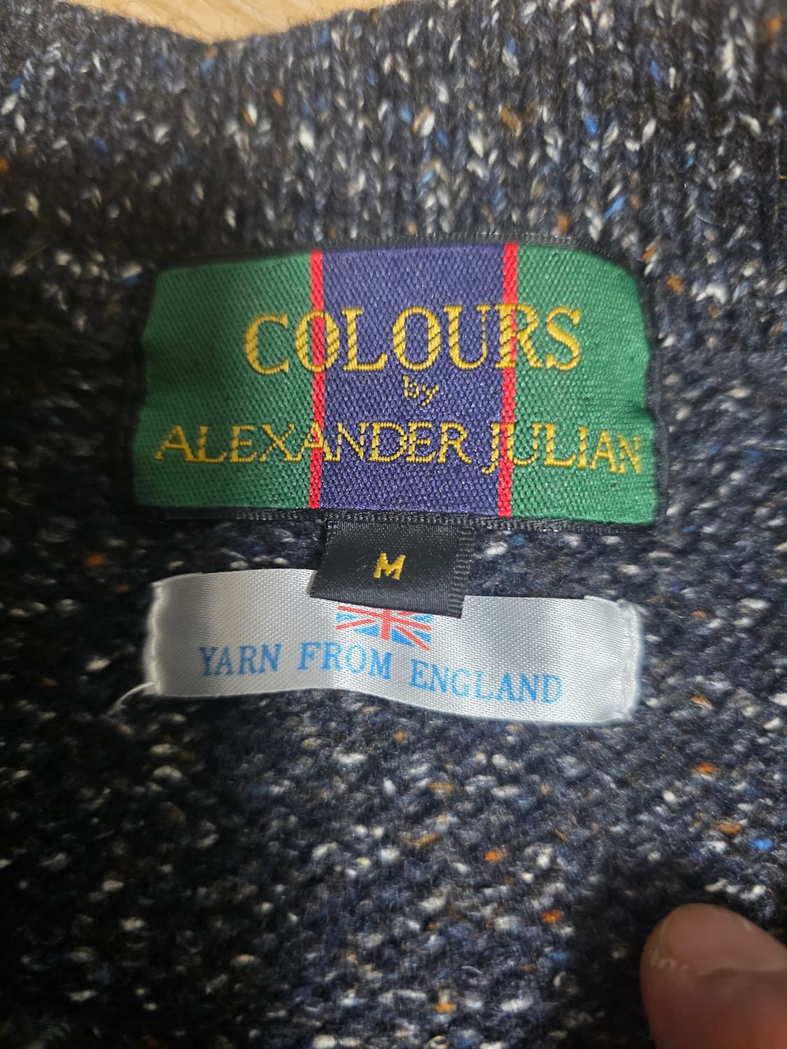 알렉산더 줄리안 잉글랜드 울 스웨터 M 상품이미지3