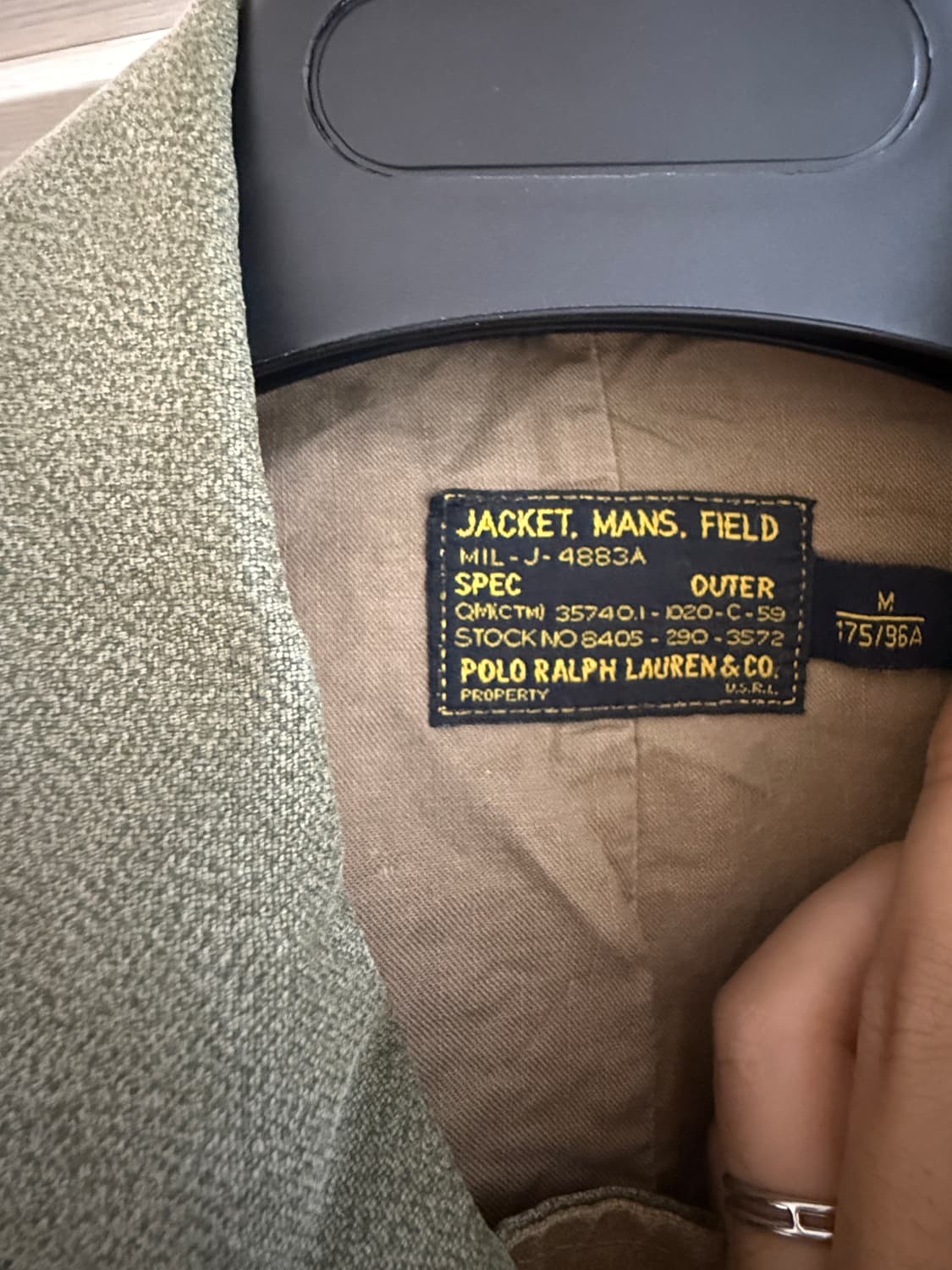 폴로랄프로렌 캐나다 컴뱃자켓 상품이미지3