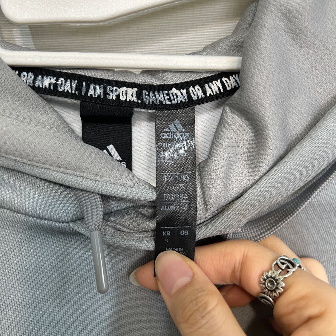 아디다스 남성 후드 티셔츠 90 상품이미지2