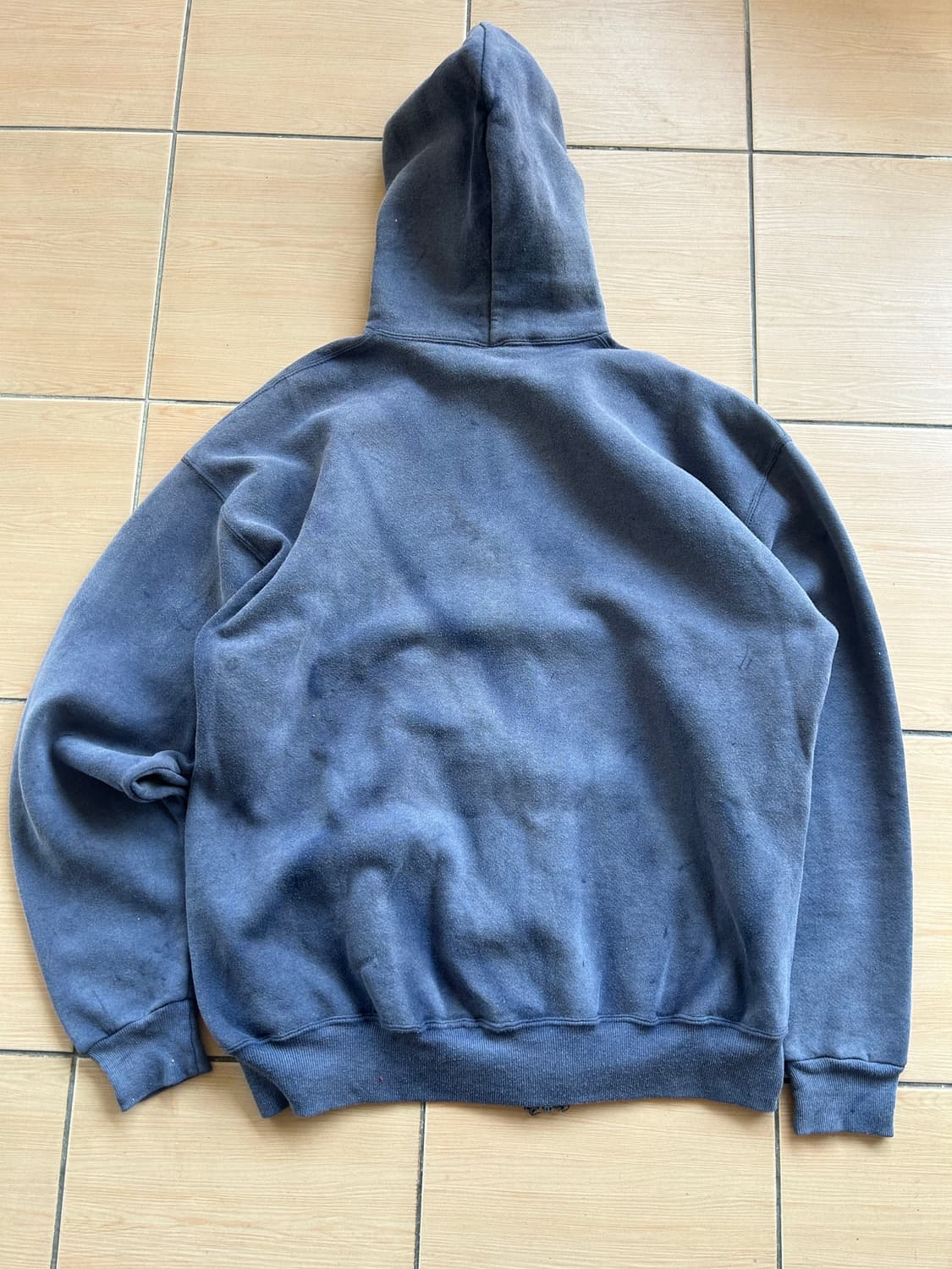 90‘s 러셀 페이드 후드집업XXL 상품이미지5