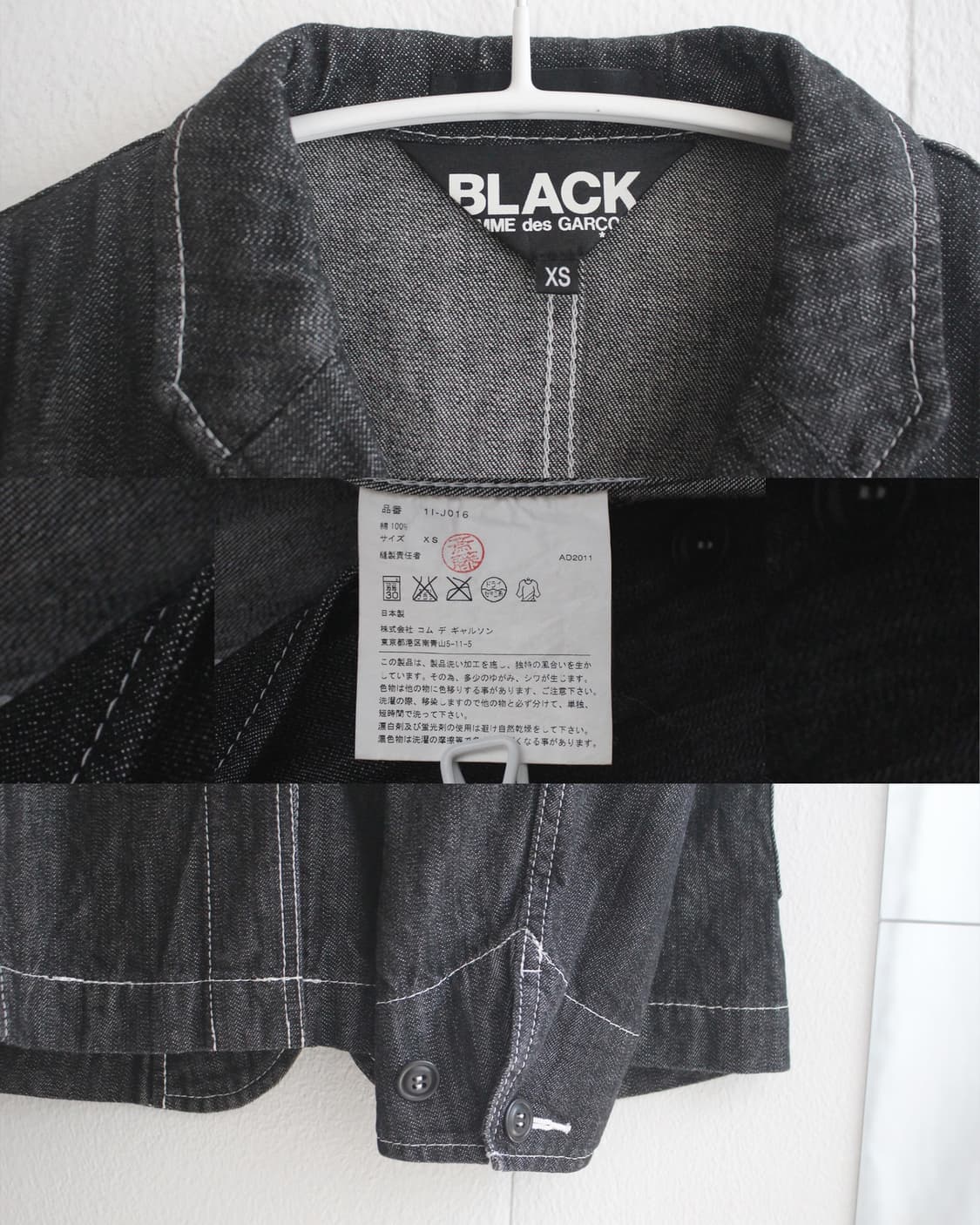 stitch blazer denim jacket 상품이미지6