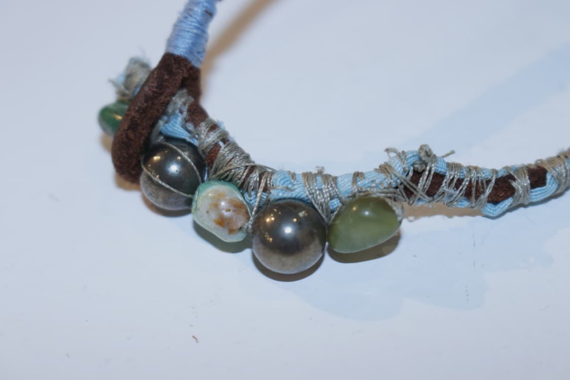 명주 원석 팔찌 상품이미지1