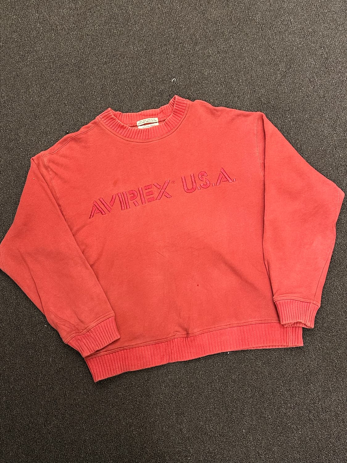 S)아비렉스 USA 빈티지 빅로고 스웻셔츠 상품이미지3