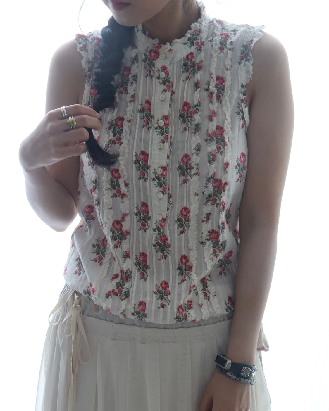 [Hysteric Glamour] Floral Lace Blouse 상품이미지4