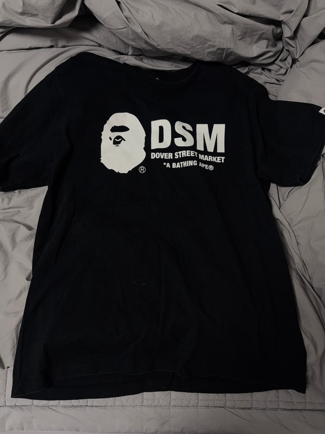 베이프 도버스트릿마켓 반팔 L 블랙 상품이미지1