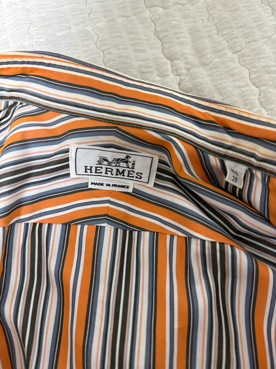 에르메스 스트라이프 셔츠 상품이미지3