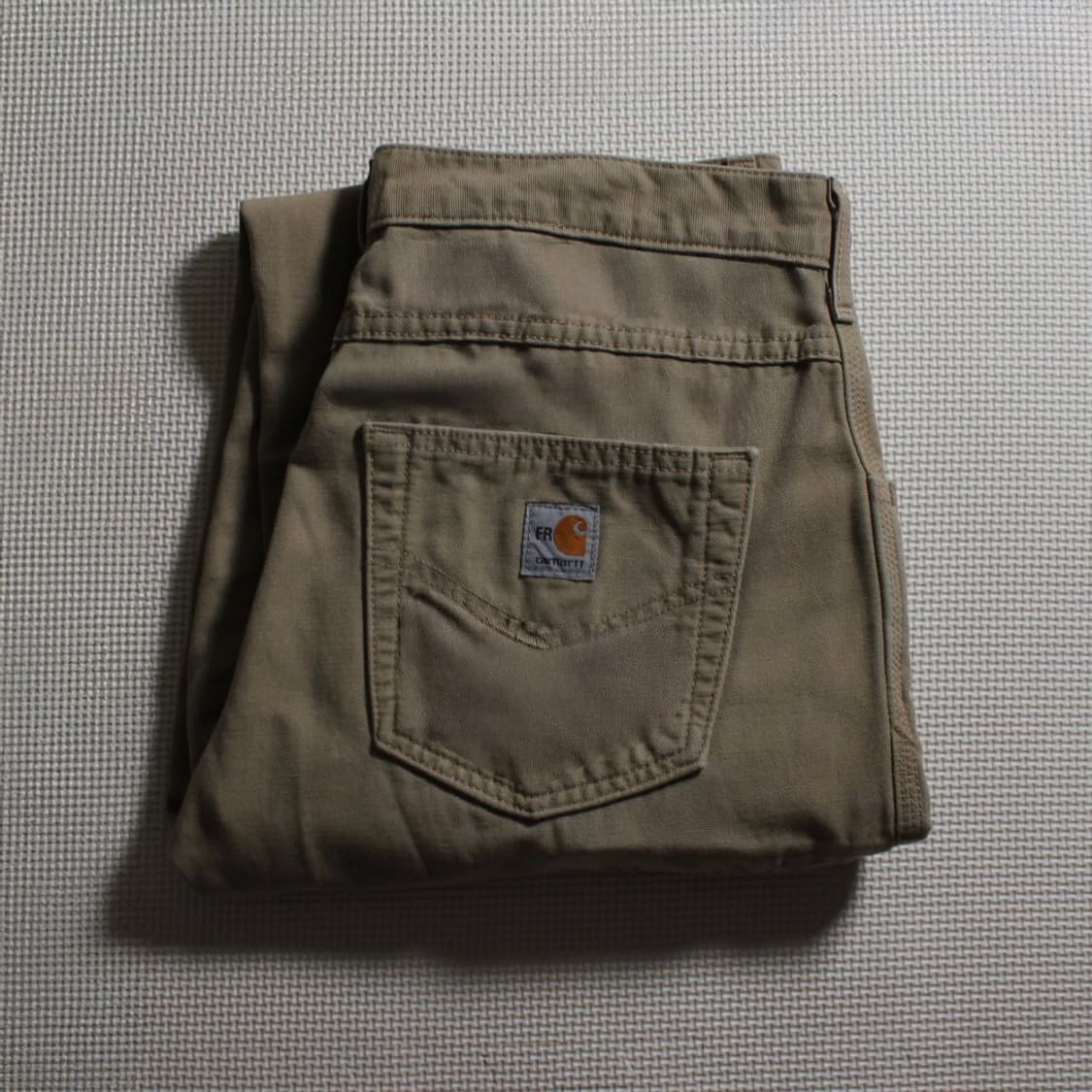 Carhartt 칼하트 FR 베이지 워크팬츠 상품이미지1