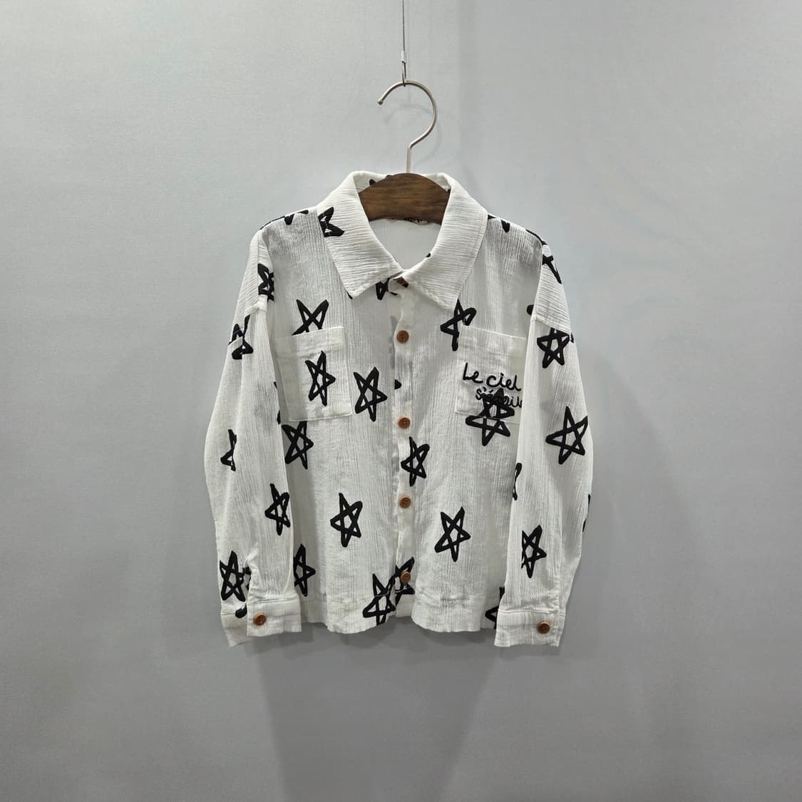 리미떼두두 키즈 시어서커 셔츠 S/4/5Y  상품이미지1