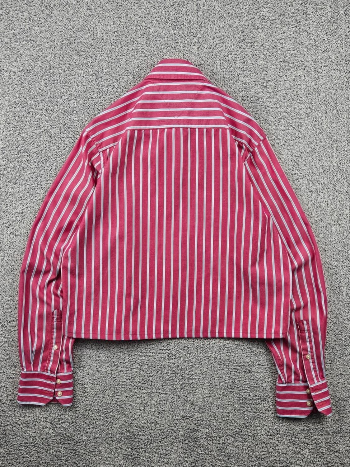 타미힐피거 크롭 커스텀 스트라이프 셔츠 ( M추정 ) / 11663 상품이미지5