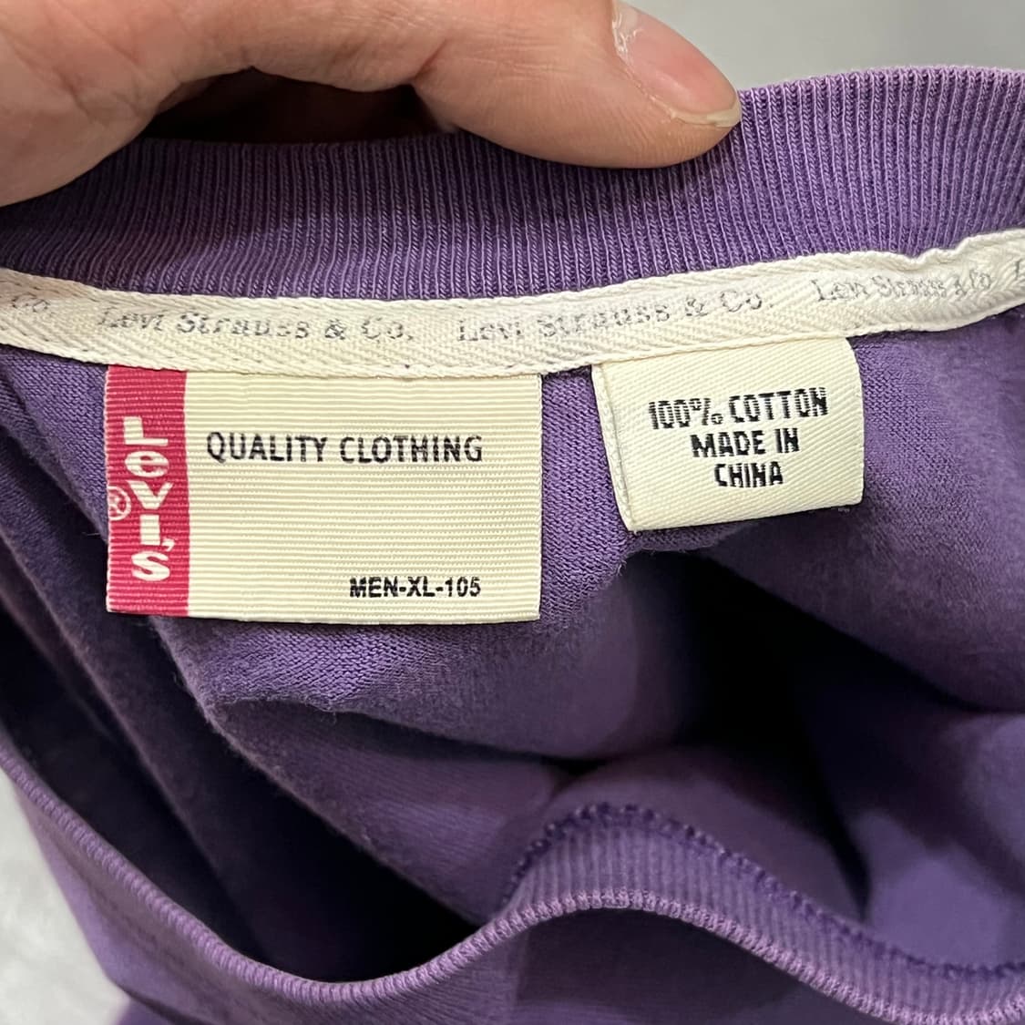  리바이스 자수 반팔티 y16236 상품이미지7