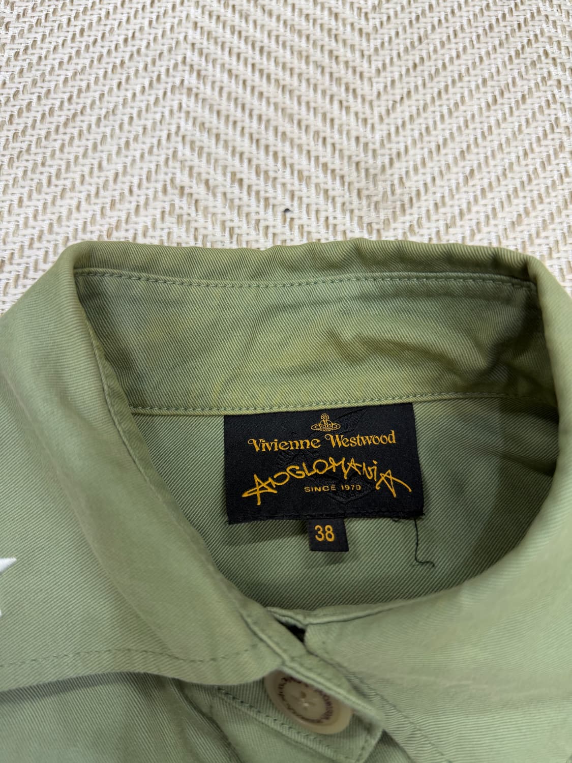 정품) 비비안웨스트우드 오버핏 야상자켓 38 상품이미지7