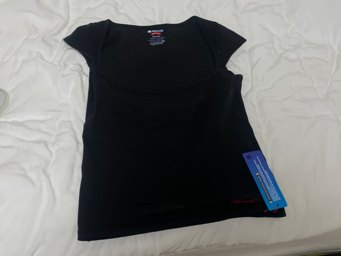 Froufrou tee shirt (Black) 상품이미지3