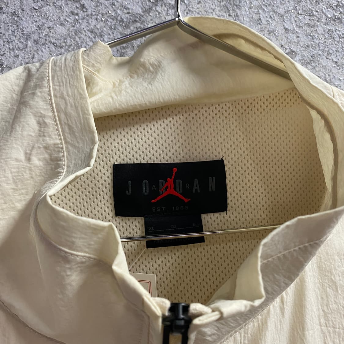 조던 플라이트 나일론 크림 바람막이 B4549 상품이미지3