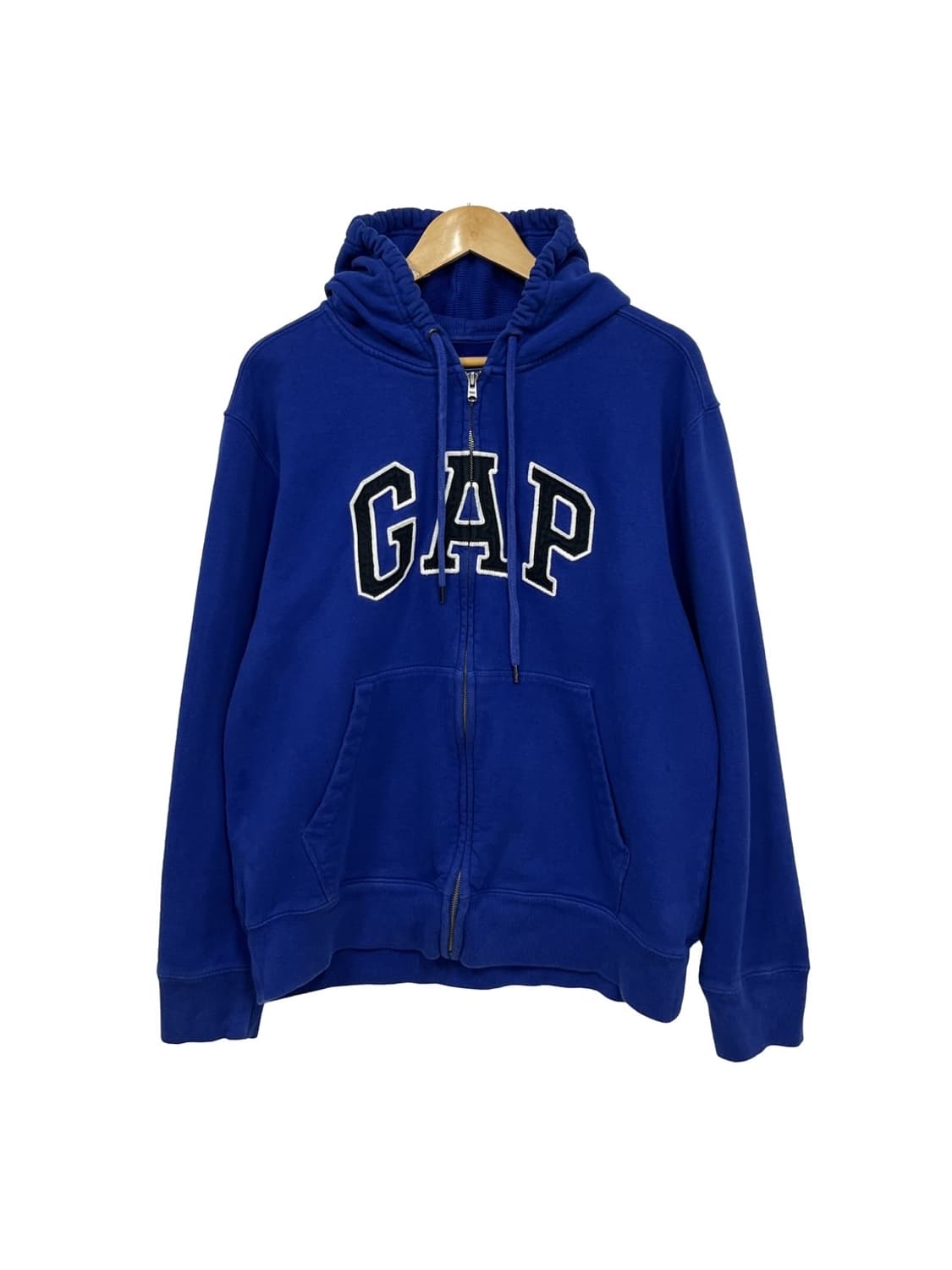 GAP 스펠링 빅로고 풀 후드집업 상품이미지1
