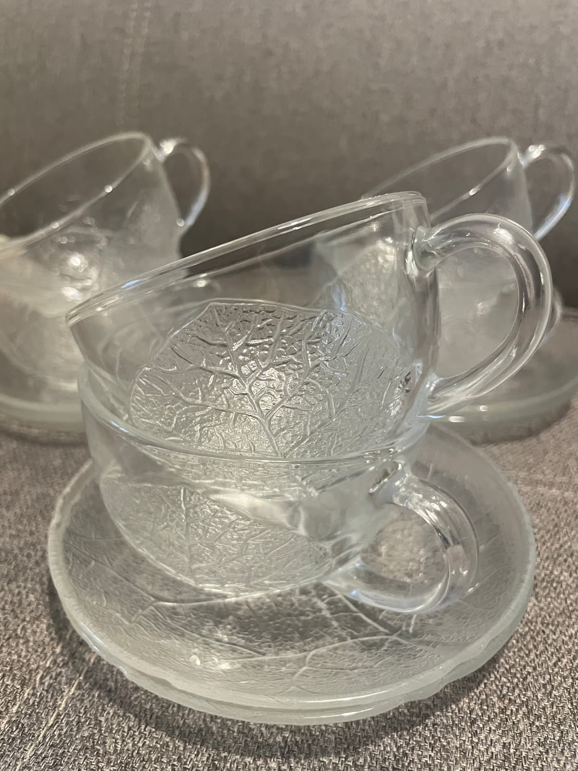 프랑스 acoroc 빈티지 글라스 커피잔 6pc  상품이미지8