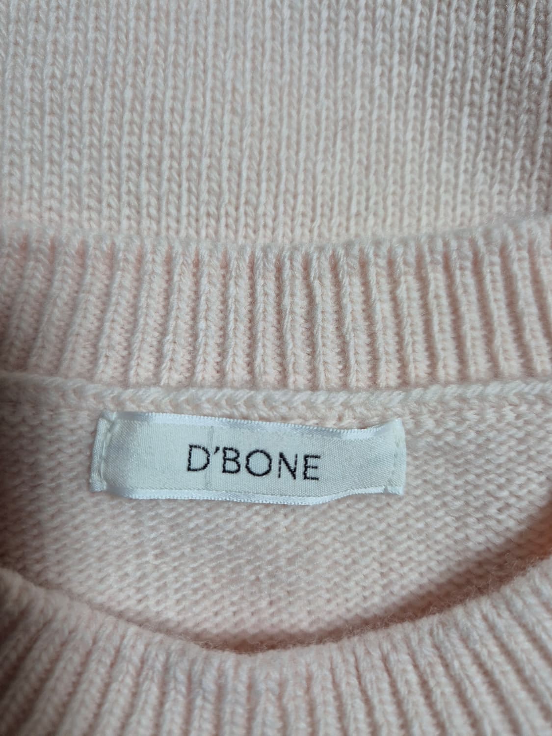 드보네(D'BONE) 캐시미어 혼방 홀가먼트 니트(25FW) 상품이미지9