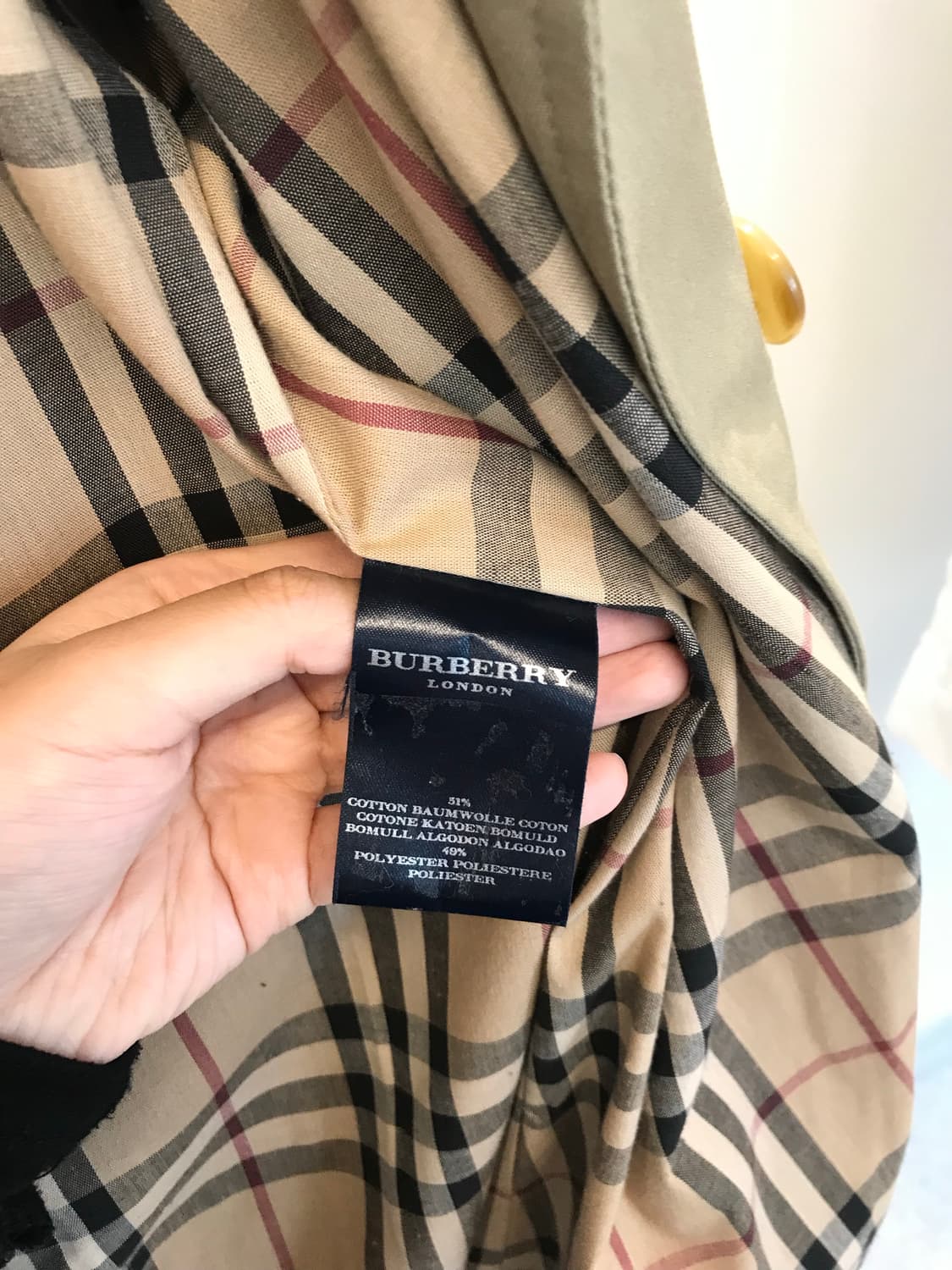 Burberry Trench Coat 상품이미지3