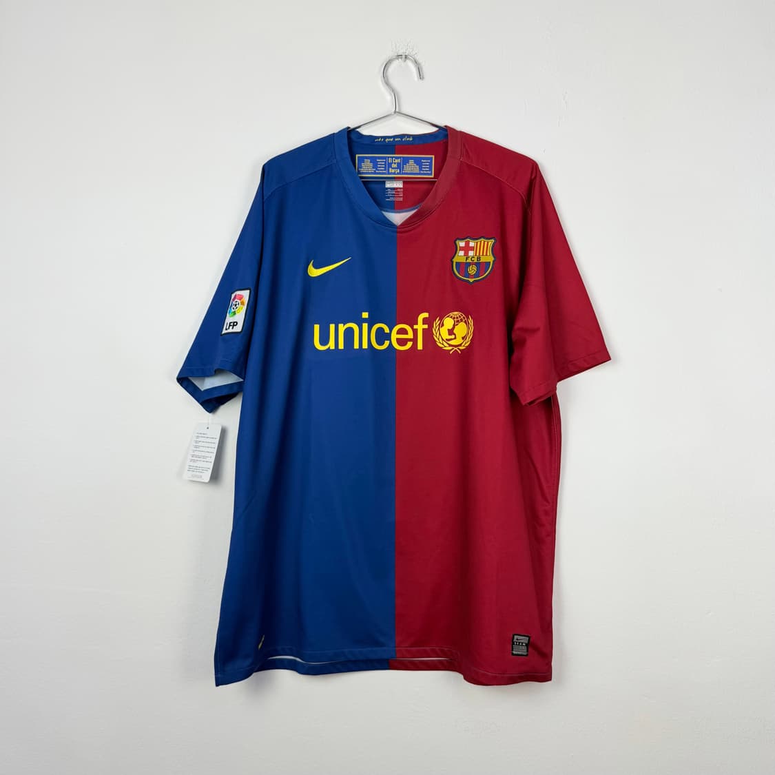 08-09 바르셀로나 홈 메시 유니폼 상품이미지5