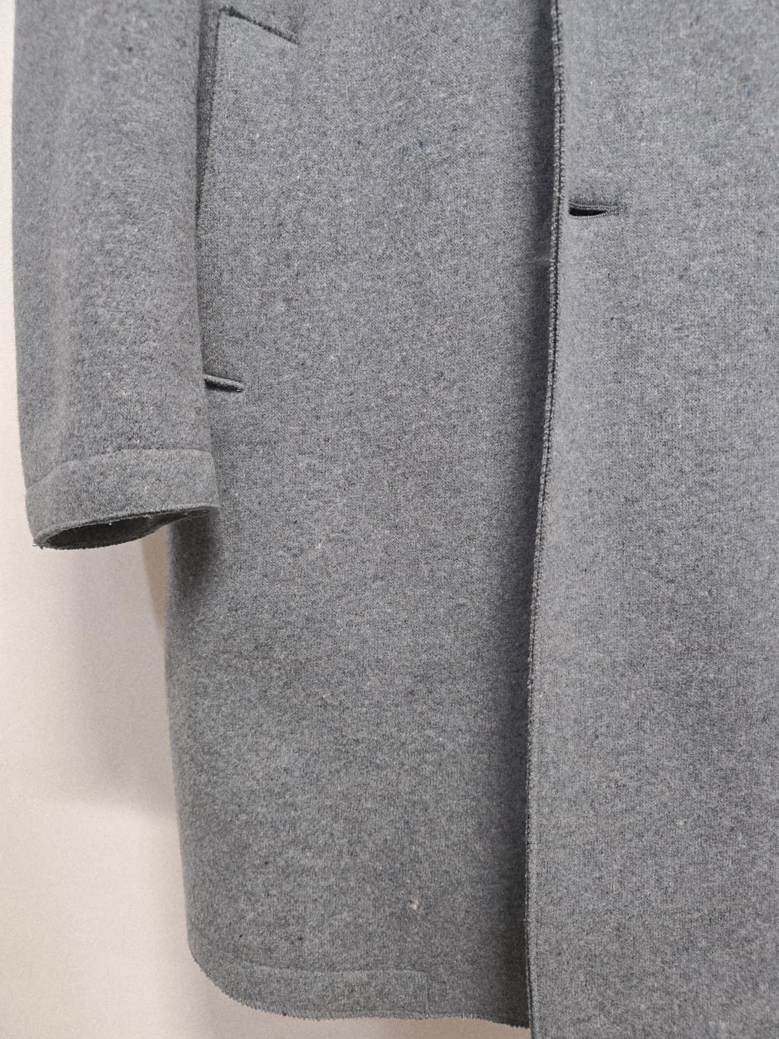 헤지스 mr 모직 혼방 그레이 자켓 코트 상품이미지3