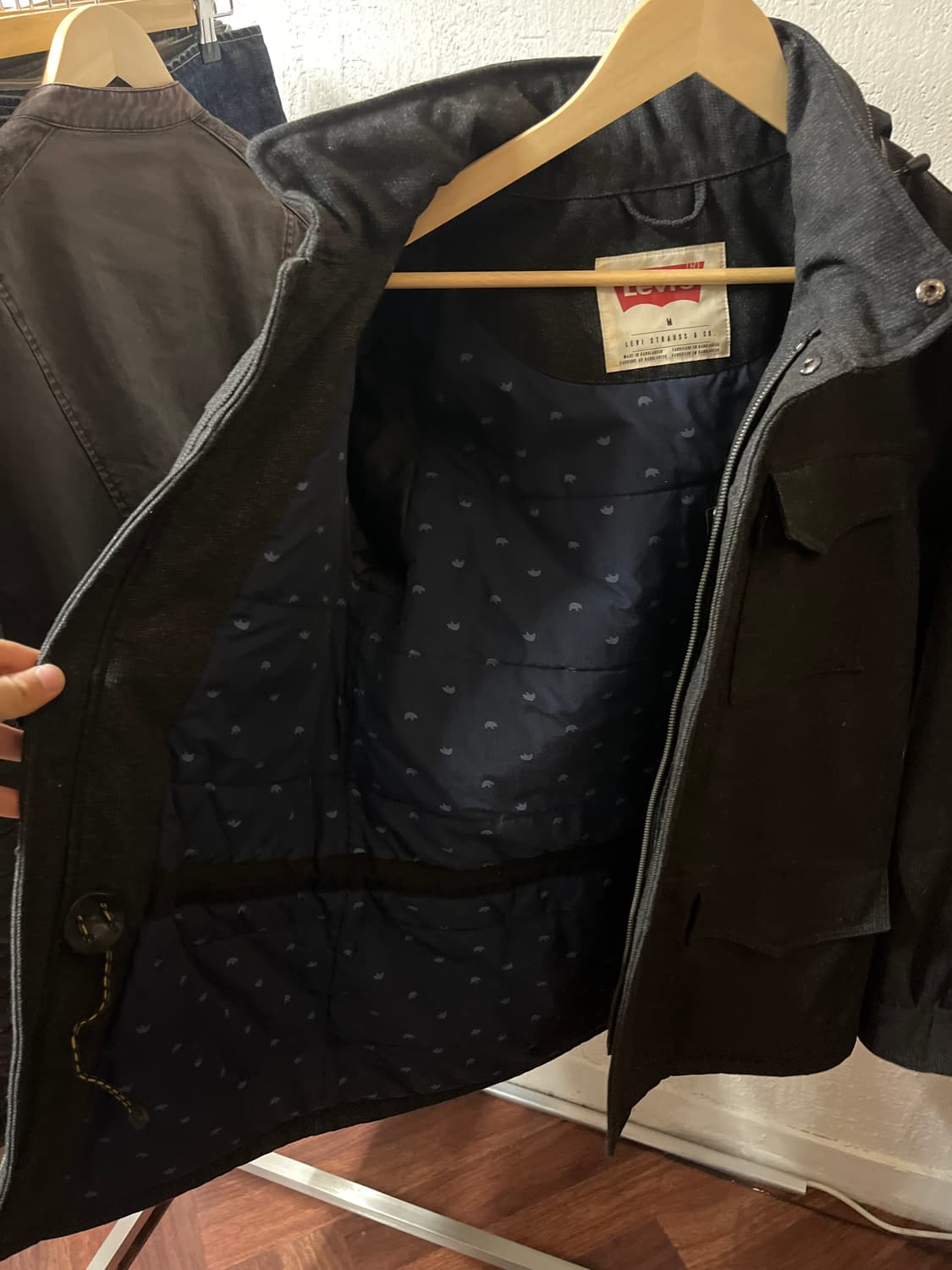 리바이스 멀티 포켓 후드 자켓 M 상품이미지4