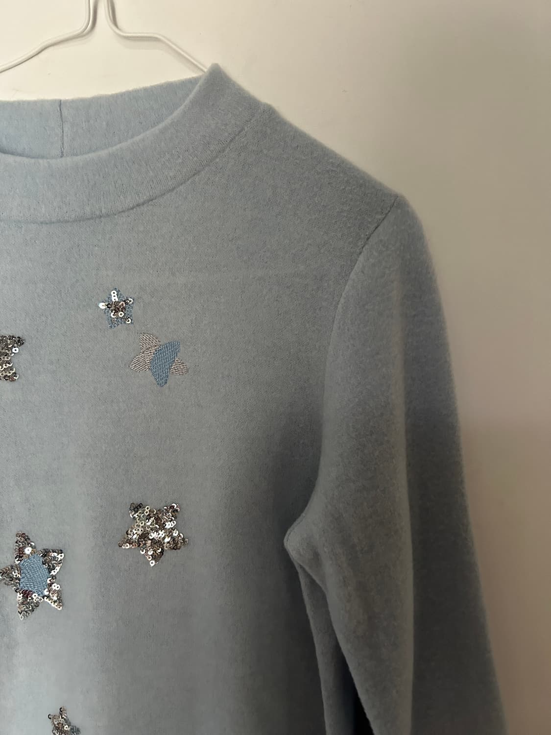 반짝이 별 니트 상품이미지4