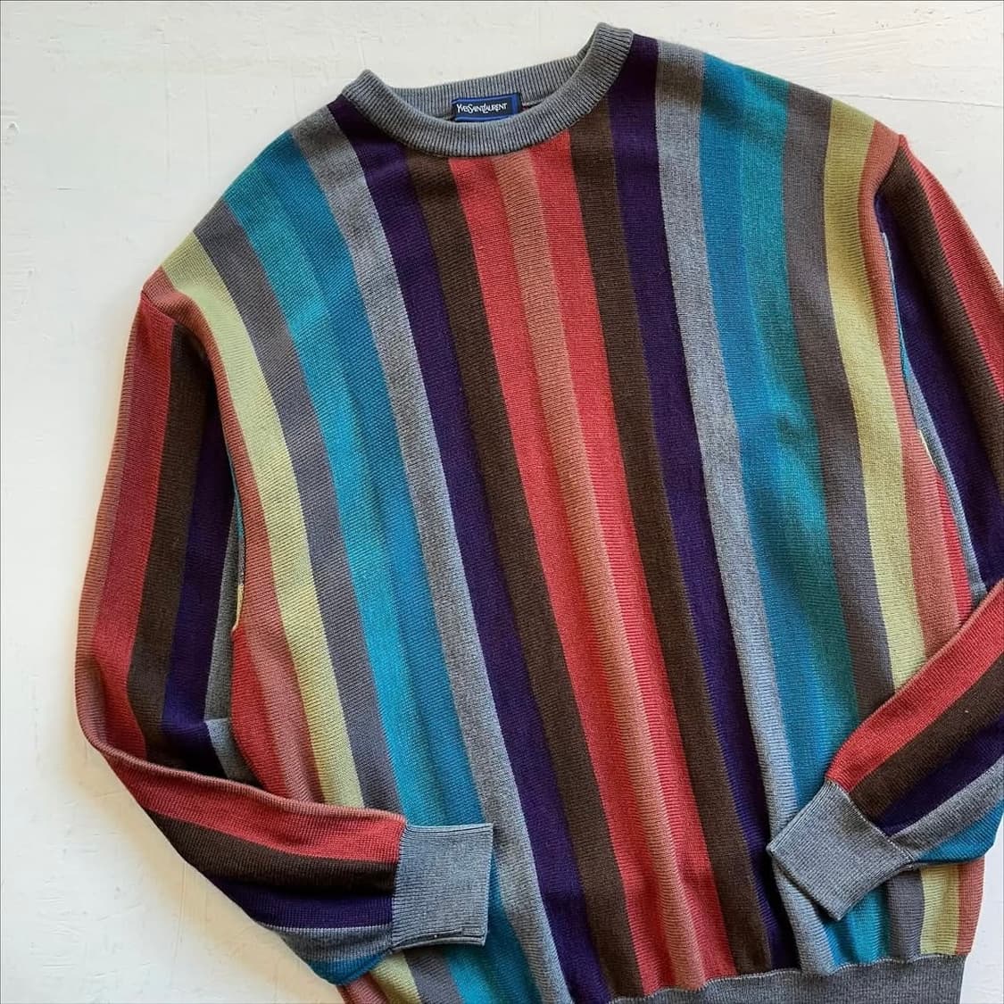 입생로랑 파스텔 울 스웨터 상품이미지4