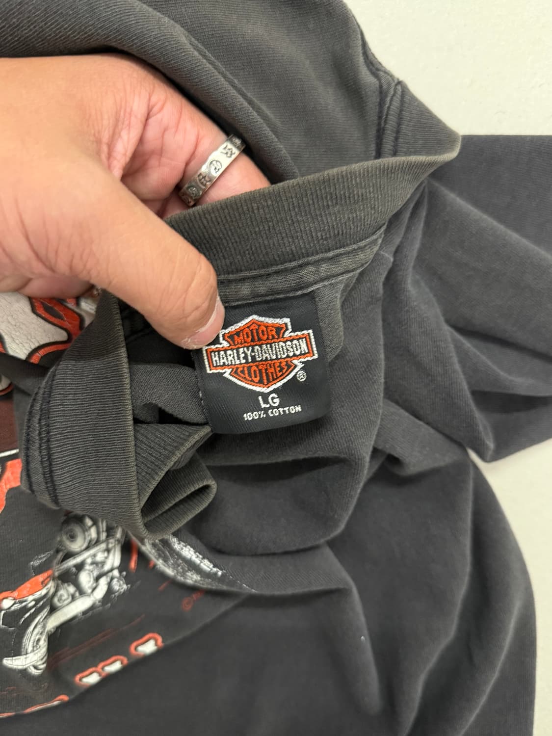 🇺🇸 Distressed) 90s Harley Davidson 상품이미지7
