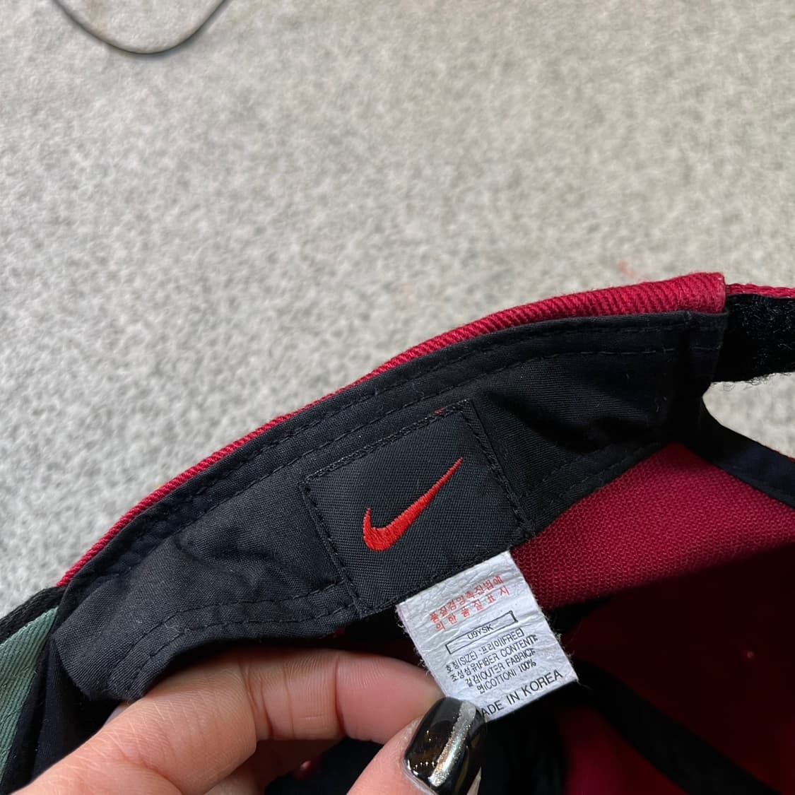 90s 올드스쿨 나이키 캡 상품이미지4