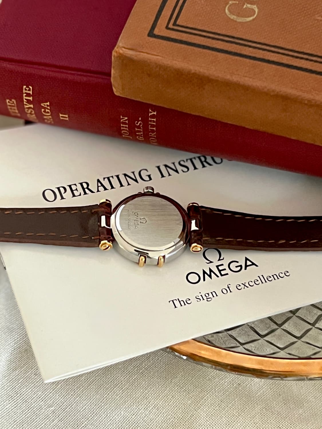 오메가 컨스텔레이션 여성 시계 / 정품감정. 케어 상품이미지5