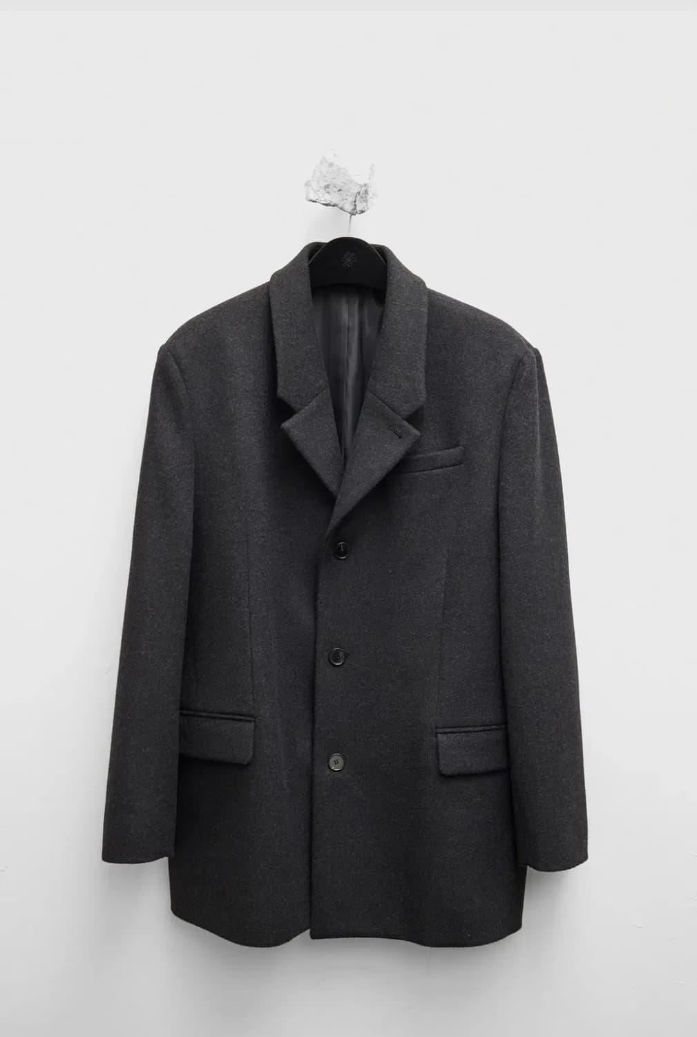 유스 울 하프 코트 M 상품이미지2