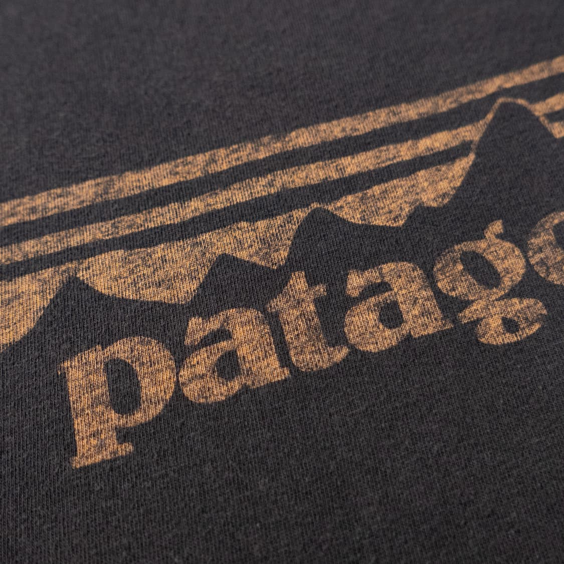 Patagonia Black Faded Logo T-Shirt (~103 상품이미지3