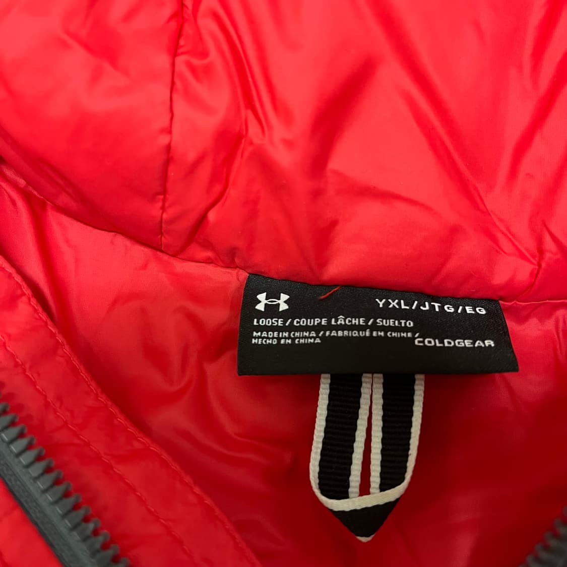 언더아머 덕다운 스톰 후드 경량 패딩 점퍼 160 상품이미지7